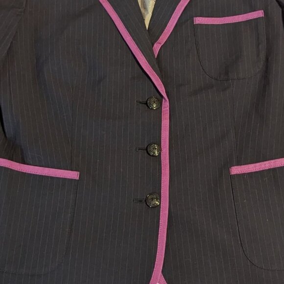 Brooks Brothers Red Fleece Blazer Pinstripe 3 Button Heritagecore Preppy Prep - Picture 9 of 9